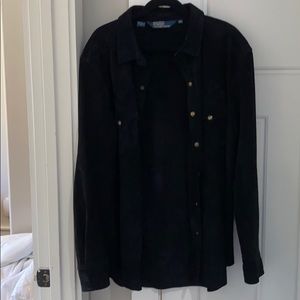 Men’s Leather Polo by Ralph Lauren Coat